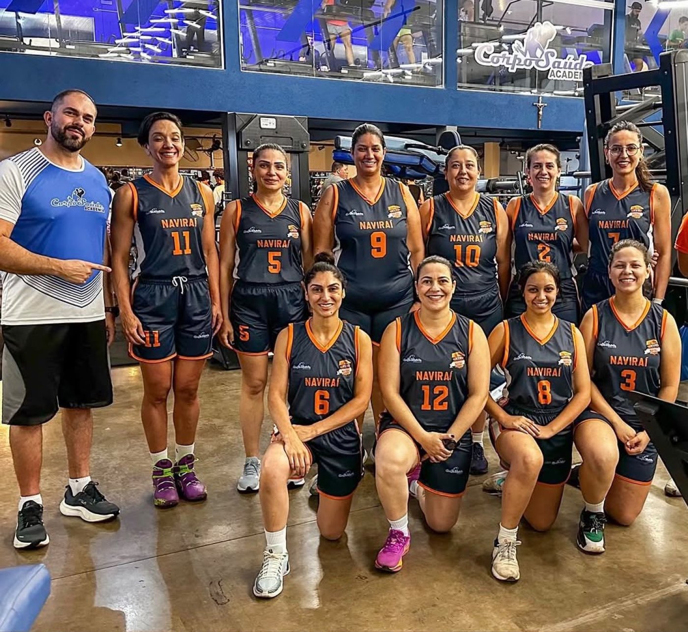Corpo-Saúde Academia patrocina Basquete Feminino de Naviraí 3º lugar na Copa Erasmo Braga